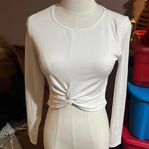 sucrefas cropped long sleeve